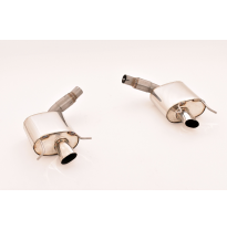 Escape Trasero De 2x76 Mm Con Salida De Escape Izquierdo Y Derecho Friedrich Mercedes A/C207 E-Klasse Coupe &amp; Cabrio 2wd  Desde