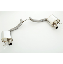 Escape Trasero De 2x76 Mm Con Salida De Escape Izquierdo Y Derecho Friedrich Mercedes S/W212 E-Klasse Sedan &amp; T-Modell 2wd &amp; 4-M