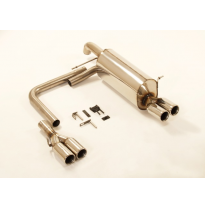 Escape Trasero Con Salida De Escape Izquierdo Y Derecho Friedrich Mazda 2 De/De1  Desde Año: 10/2007  1.3l 55/63kw / 1.4l Mzr-Cd