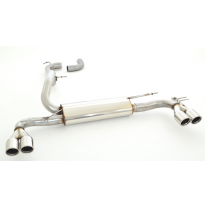 Escape Trasero Con Salida De Escape Izquierdo Y Derecho Friedrich Mazda 3 (Bk) Hatchback  Año: 2003-2009 1.4l Mzr 62kw / 1.6l Mz