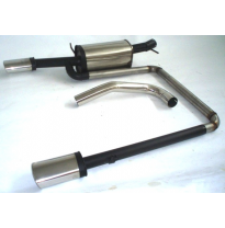 Escape Trasero Con Salida De Escape Izquierdo Y Derecho Friedrich Skoda Fabia 6y  Año: 99-2007 Combi  1.2l 47kw / 1.4l 50kw / 1.