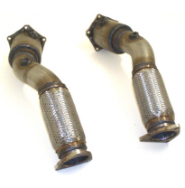 Juego De Tubos De Extracción De Precatalizador De 76 Mm Friedrich Porsche Cayenne &amp; S Typ 955  Año: 09/2002-2007  4.5l V8 Turbo