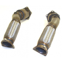 Juego De Tubos Delanteros De 76 Mm Con Catalizador Deportivo De 200 Celdas Friedrich Porsche Cayenne &amp; S Typ 955  Año: 09/2002-2