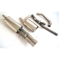 Sistema De Catback De 63,5 Mm Friedrich Audi A4 B5  Año: 95-2000 2wd Sedan &amp; Avant  2.4l V6 121kw / 2.8l V6 30v 142kw