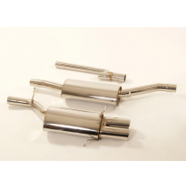 Sistema De Catback De 63,5 Mm Friedrich Audi A4 B5 Quattro  Año: 95-2000 Sedan &amp; Avant  2.4l V6 120/121kw / 2.5l Tdi 110kw / 2.6