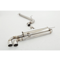 Sistema De Catback De 76 Mm Friedrich Audi Tt 8j Quattro  Año: 04/2008-03/2014 Coupe &amp; Roadster  2.0l Tdi 125kw