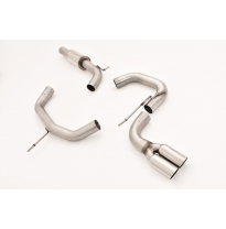 Sistema De Catback De 76 Mm Friedrich Audi A3 8p Sportback 2wd  Desde Año: 2004  1.2l Tfsi 77kw / 1.4l Tfsi 92kw / 1.8l Tfsi 118