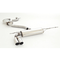 Sistema De Catback De 63,5 Mm Friedrich Audi A3 8p Cabrio 2wd  Desde Año: 01/2008  1.6l 75kw / 1.6l Tdi 77kw / 1.9l Tdi 77kw