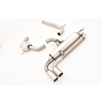 Sistema De Catback De 76 Mm Friedrich Audi A3 8v Sportback 2wd  Desde Año: 08/2012  1.8l Tfsi 132kw