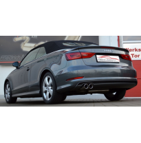 Sistema De Catback De 76 Mm Friedrich Audi A3 8v Sedan 2wd  Desde Año: 2013  1.8l Tfsi 132kw