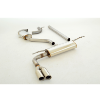 Sistema De Catback De 63,5 Mm Friedrich Audi A3 8v Cabrio 2wd  Desde Año: 01/2014  1.8l Tfsi 132kw