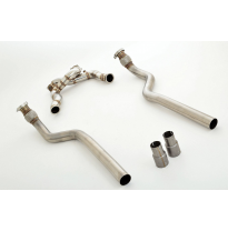 2x Downpipe De 76 Mm Friedrich Audi Rs6 4g Avant Quattro  Desde Año: 02/2013  4.0l Tfsi 412/445kw