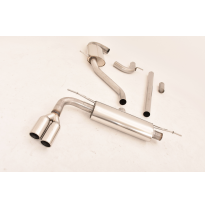 Sistema De Catback De 63,5 Mm Friedrich Audi A3 8v Cabrio 2wd  Desde Año: 05/2017  1.5l Tfsi / 35 Tfsi 110kw