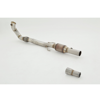 Downpipe De 76 Mm Con Catalizador Hjs De 200 Celdas Friedrich Opel Corsa D Gsi  Desde Año: 2007  1.6l Turbo 110kw