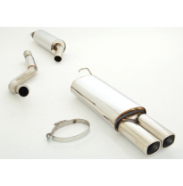 Sistema De Catback De 63,5 Mm Friedrich Opel Kadett E  Año: 86-91 Cc/Hatchback  1.3l 44/55kw / 1.4l 44kw / 1.6l 55/66kw / 1.8l 6