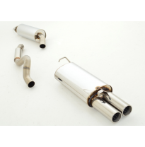 Sistema De Catback De 63,5 Mm Friedrich Opel Kadett E  Año: 88-91 Cc/Hatchback  2.0l 16v Gsi 110kw