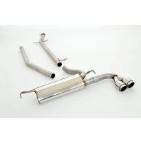 Sistema De Catback De 63,5 Mm Friedrich Opel Mokka 2wd &amp; Awd  Desde Año: 06/2015  1.6l Cdti 100kw