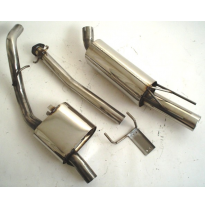 Sistema De Catback De 63,5 Mm Friedrich Opel Vectra a  Año: 88-95 Sedan  2.0l 4x4 85kw / 2.0l 16v Incluido 2000 110kw