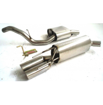 Sistema De Catback De 63,5 Mm Friedrich Opel Vectra a  Año: 92-94 Sedan  2.0l 16v Turbo 150kw