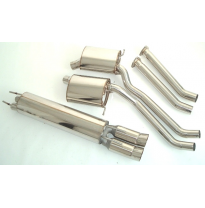 Sistema De Catback De 63,5 Mm Friedrich Opel Omega a  Año: 86-94 Sedan  2.6l 110kw / 3.0l 115kw / 3.0l 24v 150kw