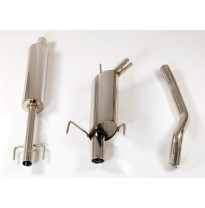 Sistema De Catback De 63,5 Mm Friedrich Opel Corsa C  Año: 2000-2006  1.0l 12v 43/44kw / 1.2l 16v 55/59kw / 1.3l Cdti 51kw / 1.4