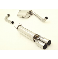 Sistema De Catback De 63,5 Mm Friedrich Opel Omega B  Año: 94-99 Sedan  2.0l Dti 16v 74kw / 2.5l Td 96kw