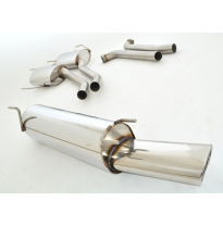 Sistema De Catback De 63,5 Mm Friedrich Opel Omega B  Año: 09/99-2003 Caravan  2.5l V6 125kw / 2.6l V6 132kw / 3.0l V6 155kw / 3