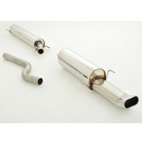 Sistema De Catback De 63,5 Mm Friedrich Opel Astra G Coupe  Año: 2000-2004   Cabrio  Año: 2001-2006  1.6l 16v 74/76kw / 1.8l 16v