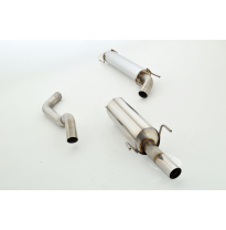 Sistema De Catback De 76 Mm Friedrich Opel Zafira a  Año: 98-2005  2.0l 16v Turbo Opc 140/141/147kw