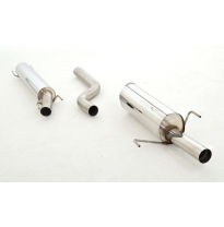 Sistema De Catback De 76 Mm Friedrich Opel Astra H Gtc  Desde Año: 2005  1.6l Turbo 132kw / 2.0l Turbo 125/147kw