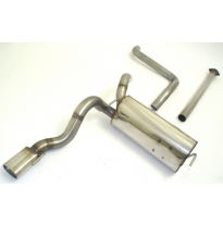 Sistema De Catback De 63,5 Mm Friedrich Opel Astra J Gtc 3 Puertas  Desde Año: 2011  1.4l 74kw