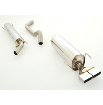 Sistema De Catback De 63,5 Mm Friedrich Opel Zafira B  Desde Año: 2005  1.6l 16v 77/85kw / 1.7l Cdti 81/92kw / 1.8l 16v 103kw /