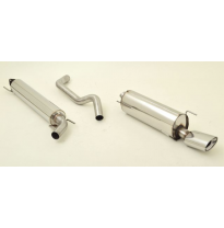 Sistema De Catback De 63,5 Mm Friedrich Opel Zafira B  Desde Año: 2005  2.0l 16v Turbo 147kw