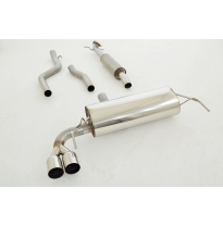 Sistema De Catback De 63,5 Mm Friedrich Opel Astra K 5-Puertas  Año: 07/2015-06/2018  1.4l Turbo 92/110kw  Sin Filtro Particulas