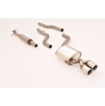 Sistema De Catback De 63,5 Mm Friedrich Opel Astra K Sports Tourer  Año: 10/2015-06/2018  1.4l Turbo 92/110kw  Sin Filtro Partic