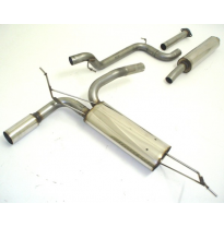 Sistema De Catback De 63,5 Mm Friedrich Ford Focus Ii Da3/Db3  Año: 2004-02/2008 Turnier  1.4l 16v 59kw / 1.6l 16v 74/85kw / 1.6