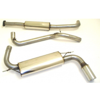 Sistema De Catback De 63,5 Mm Friedrich Ford Focus Iii Hatchback 3-/5-Puertas Dyb  Desde Año: 03/2011 1.5l Ecoboost 110/134kw /