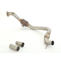 Downpipe De 76 Mm Con Catalizador Hjs De 200 Celdas Friedrich Ford Mustang Vi Coupe  Desde Año: 2014  2.3l Ecoboost 233kw