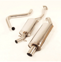 Sistema De Catback De 63,5 Mm Friedrich Ford Escort  Año: 90-10/92 Hatchback &amp; Cabrio  1.3l 44kw / 1.4l 52kw / 1.6l 66/77kw / 1.