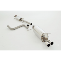 Sistema De Catback De 63,5 Mm Friedrich Ford Fiesta Ja8 Facelift  Desde Año: 01/2013  1.0l 48/59kw / 1.25l 44/60kw / 1.6l 77kw