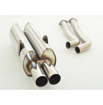 Sistema De Catback De 63,5 Mm Friedrich Bmw 3er E36 M3  Año: 94-98 Sedan, Coupe, Cabrio  3.0l 210kw / 3.2l 236kw