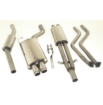 Sistema De Catback De 63,5 Mm Friedrich Bmw 5er E39  Año: 96-2003 Sedan  520i 110/125kw / 523i 125kw / 525i 141kw / 528i 142kw /