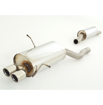 Sistema De Catback De 63,5 Mm Friedrich Bmw 3er E46  Año: 98-2005 Sedan, Coupe &amp; Touring   316i 77/85kw / 318i 85/87/100/105/110