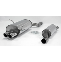 Sistema De Catback De 63,5 Mm Friedrich Bmw 3er E46  Año: 98-2005 Sedan, Coupe &amp; Touring   318d 85kw / 320d 100/110kw