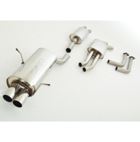 Sistema De Catback De 63,5 Mm Friedrich Bmw 3er E46  Año: 2000-2005 Sedan, Coupe &amp; Touring  320i 125kw / 325i 141kw / 330i 170kw