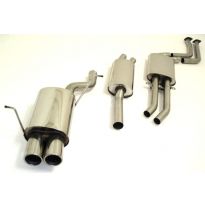 Sistema De Catback De 63,5 Mm Friedrich Bmw 3er E46 325ti Compact  Año: 2000-2004  325ti 141kw