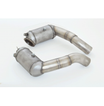 2 Downpipe 76 Mm Con Catalizador Hjs De 200 Celdas Friedrich Bmw 6er F06 / F12 / F13  Desde Año: 01/2012 Coupe, Gran Coupe &amp; Cab