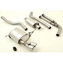 Sistema De Catback De 63,5 Mm Friedrich Bmw 3er E90/E91  Año: 2005-02/2007 Sedan &amp; Touring  325i 160kw (N52) / 330i 190kw (N52)