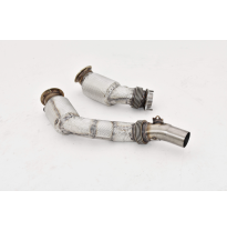 Downpipe De 2x80 / ??65mm Con Catalizador Hjs De 200 Celdas Friedrich Bmw 4er F82/F83  Año: 04/2014-07/2018 Coupe &amp; Cabrio  M4 3