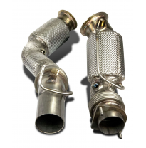 2x80 &gt;&gt;&gt; Downpipe De 65 Mm Con Catalizador Hjs De 200 Celdas Friedrich Bmw 2er F87  Desde Año: 09/2018 Coupe  M2 Competition 302